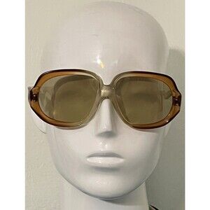 Vintage Ted Lapidus Paris Sunglasses Oversized 1970s Fames Made in France Iconic